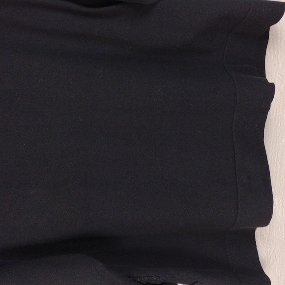 Charter Club Woman Black Crochet Textured Short Sleeve Button Up Cardigan Top - Picture 11 of 14